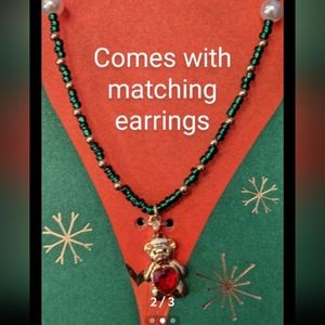 LIMITED EDITION 🎁 Christmas necklace & earring set